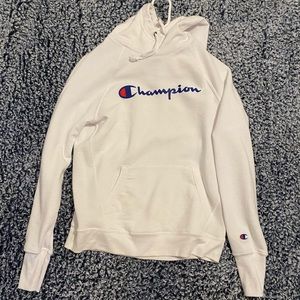 white champion hoodie